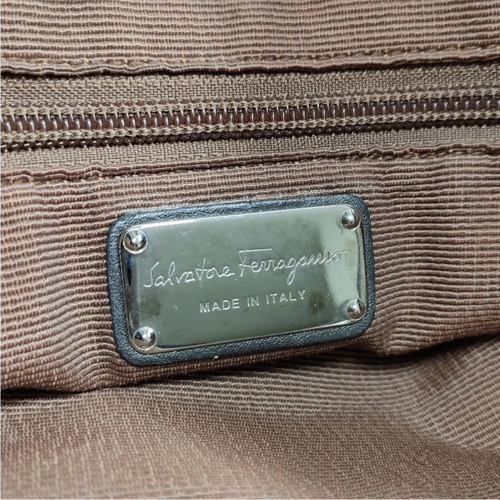 Salvatore Ferragamo Metallic Gold Tote - Picture 7 of 10